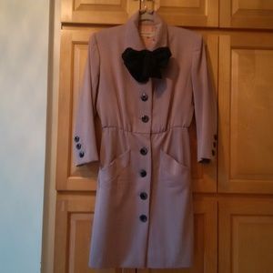 YVES SAINT LAURENT Pink Dress Size 8 Vintage